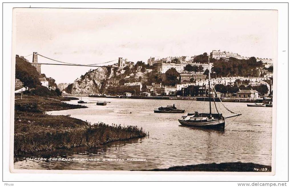 UK994    CLIFTON : Suspension Bridge And Ashton Meadows - Bristol