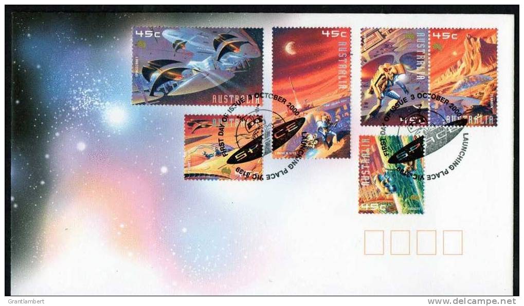 Australia 2000 Space Exploration FDC - FDC