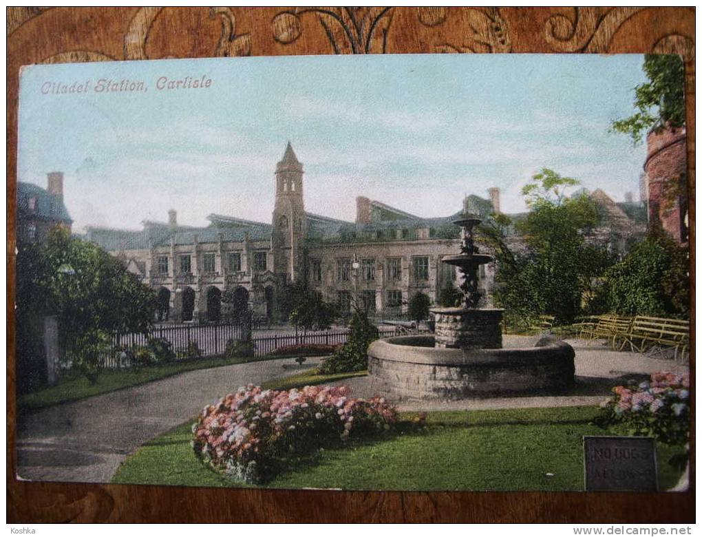 CARLISLE - Citadel Station - 1905 - Valentine - Lot 147 - Carlisle