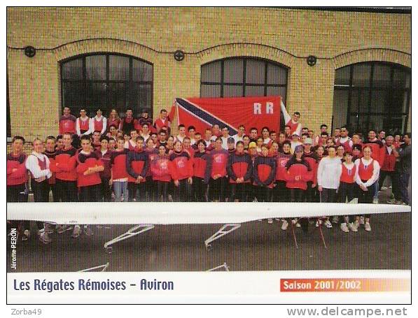 REGATES REMOISES  REIMS  Saison 2001 2002 - Rowing