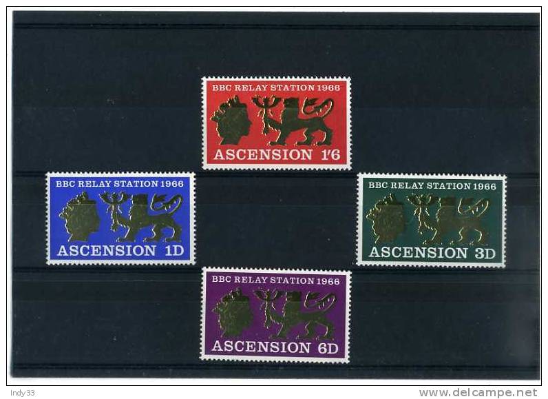 - ASCENSION 1966 . TIMBRES NEUFS SANS CHARNIERE - Ascension