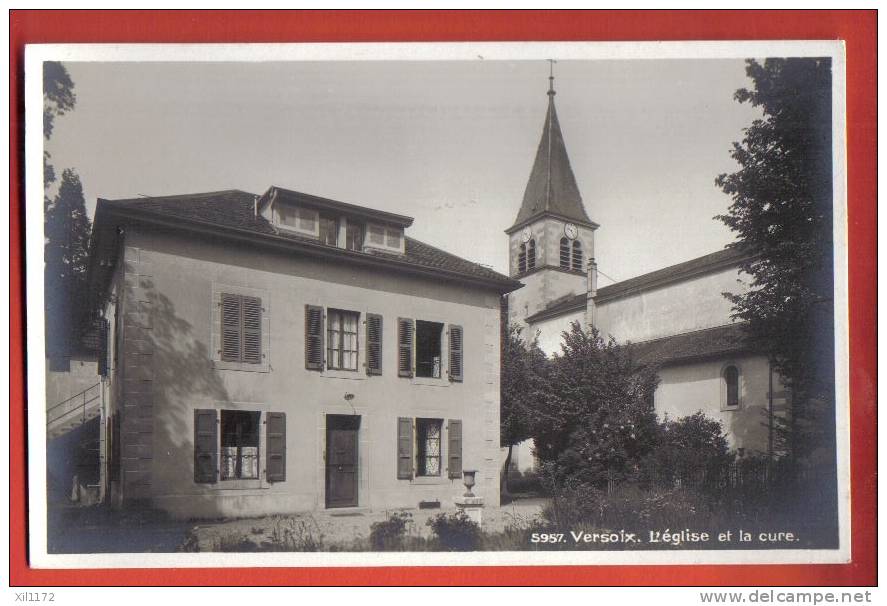 F1268 Versoix, L'Eglise Et La Cure. Non Circulé. SG 5957 - Versoix