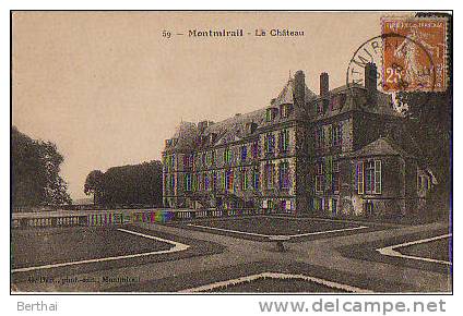 51 MONTMIRAIL - Le Chateau 4 - Montmirail