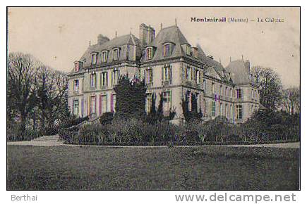 51 MONTMIRAIL - Le Chateau 2 - Montmirail