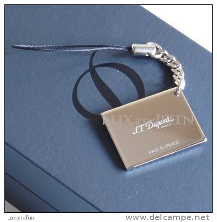 S.T. Dupont Mail Phone Strap Charm Palladium- S.T. Dupont Mail Ciondolo Palladio - Never Used - Autres & Non Classés