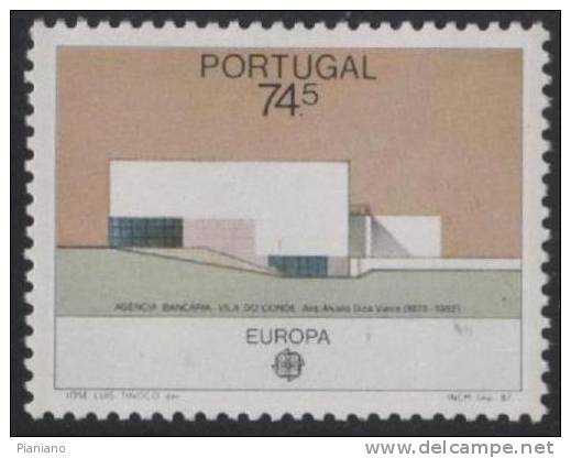 PIA  -  PORTOGALLO -  1987  :  Europa     (Un  1700) - Unused Stamps