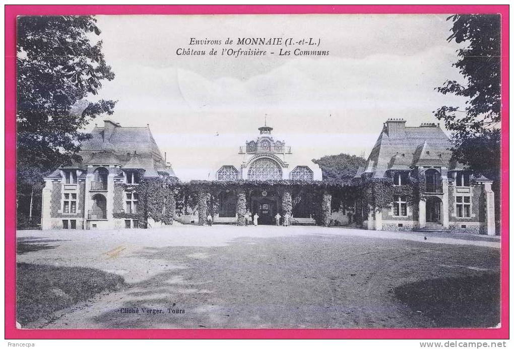 P-37-002 - Environs De MONNAIE - Chateau De L'Orfraisière - Les Communs - Monnaie