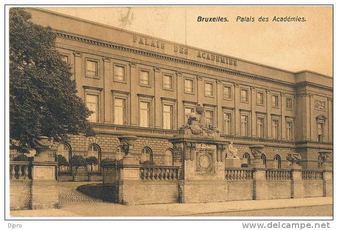 Brussel Bruxelles   Palais Des Académies - Old Professions