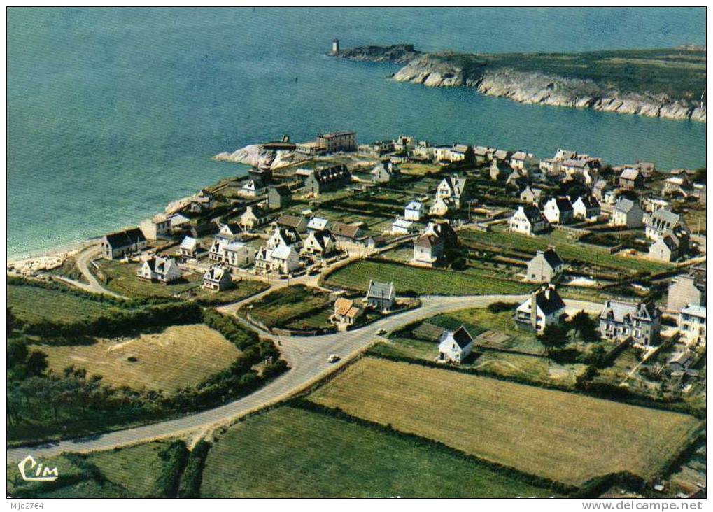 LE CONQUET    VUE GENERALE AERIENNE SUR LA POINTE STE BARBE - Le Conquet