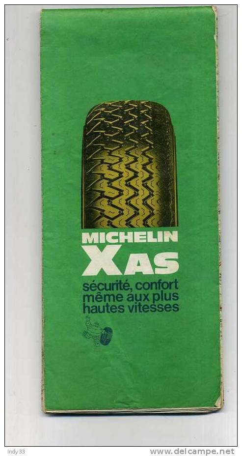 - CARTE MICHELIN 195 . 1970 - Cartes Routières