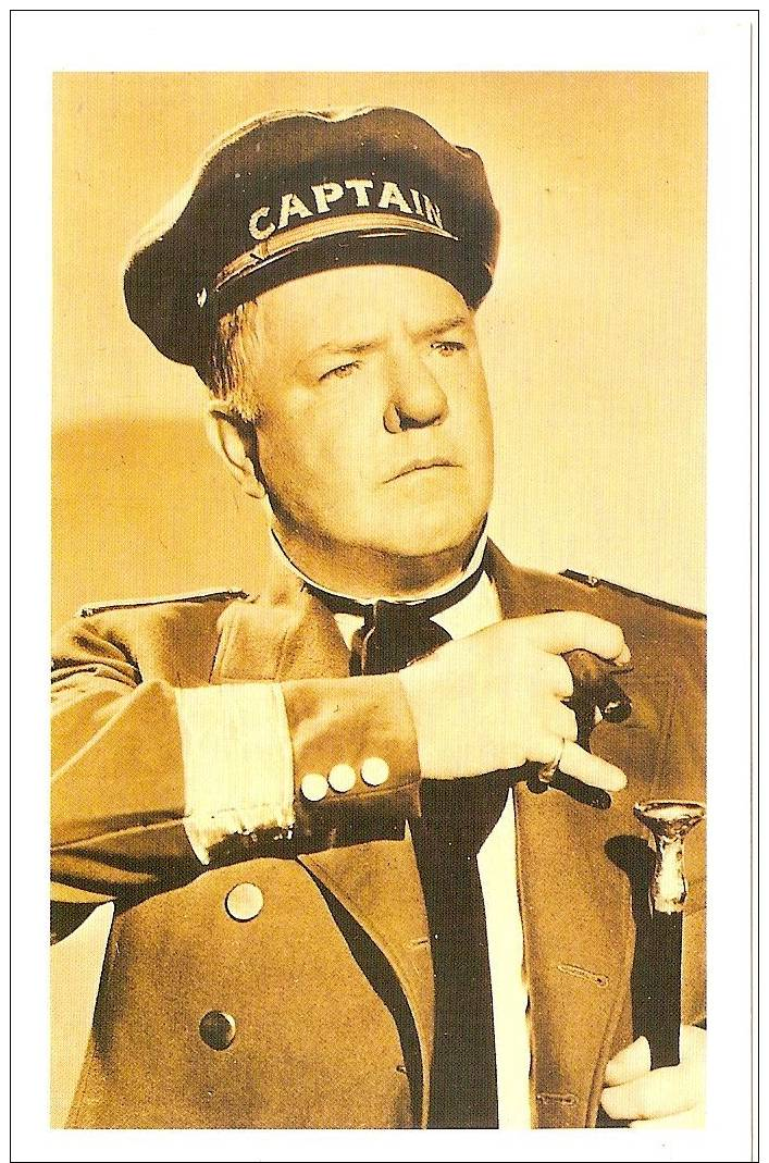 Nostalgia Series Postcard-Actor W.C. Fields In Mississippi 1935 - Acteurs