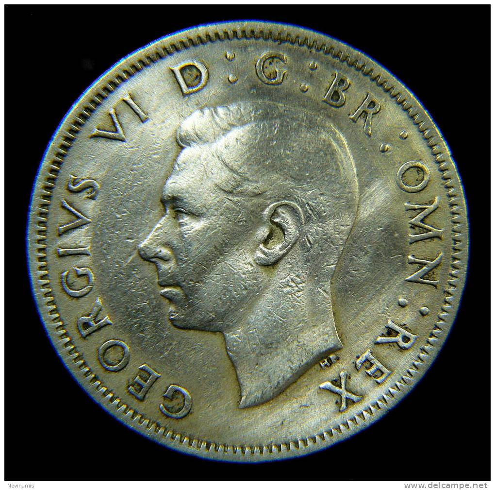 GRAN BRETAGNA 2 SHILLINGS 1947 - J. 1 Florin / 2 Schillings