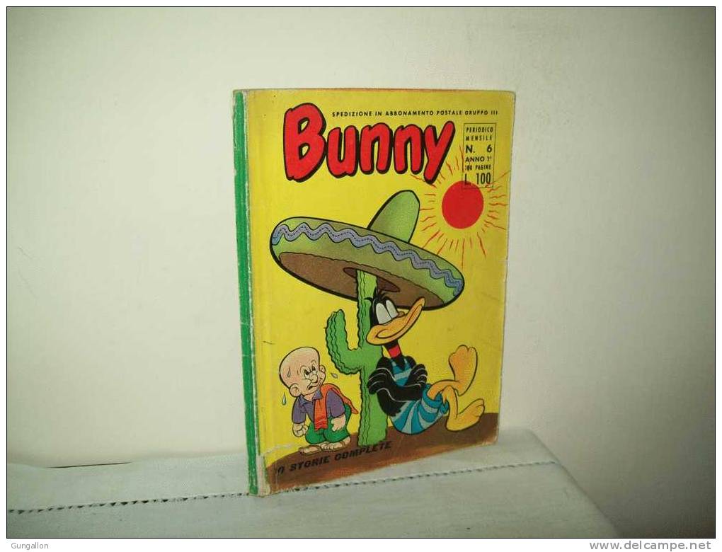 Bunny (Cenisio 1960) N. 6 - Umoristici
