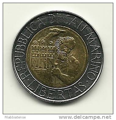 1994 - San Marino 500 Lire   ----- - Saint-Marin