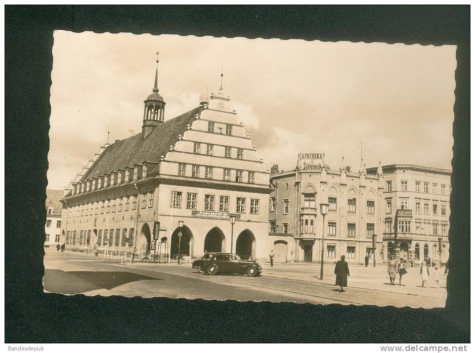 Allemagne - GREIFSWALD  - Rathaus ( Automobile Foto Hübner ) - Greifswald