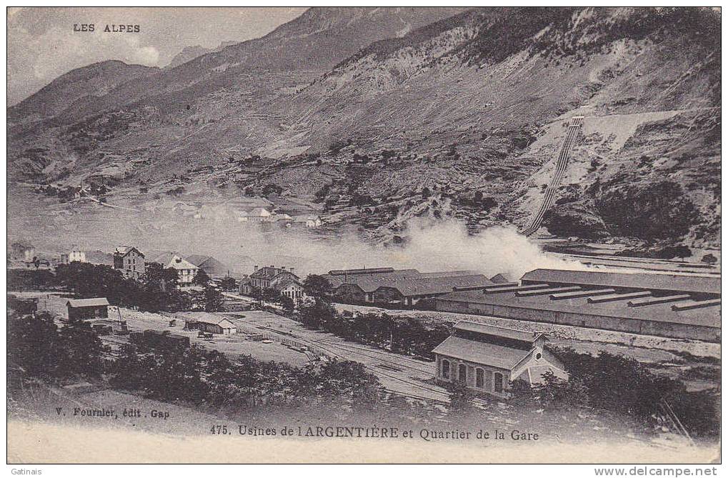 L Argentiere -gare-hautes Alpes-(05) - L'Argentiere La Besse