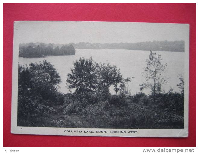 Columbia Lake Ct   Looking West   1924 Cancel - Sonstige & Ohne Zuordnung