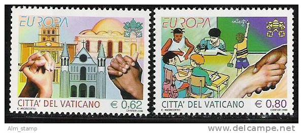 2006 Vatikan   Mi. 1546-7 ** MNH  Europa - 2006