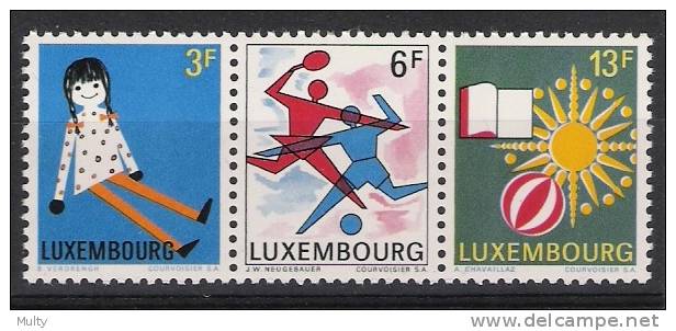 Luxemburg Y/T 735 / 737 (**) - Ungebraucht
