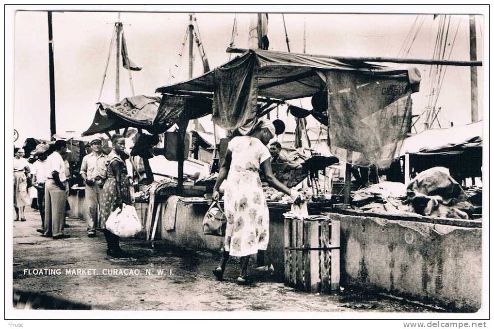 CUR-18   CURACAO :  Floating Market - Curaçao