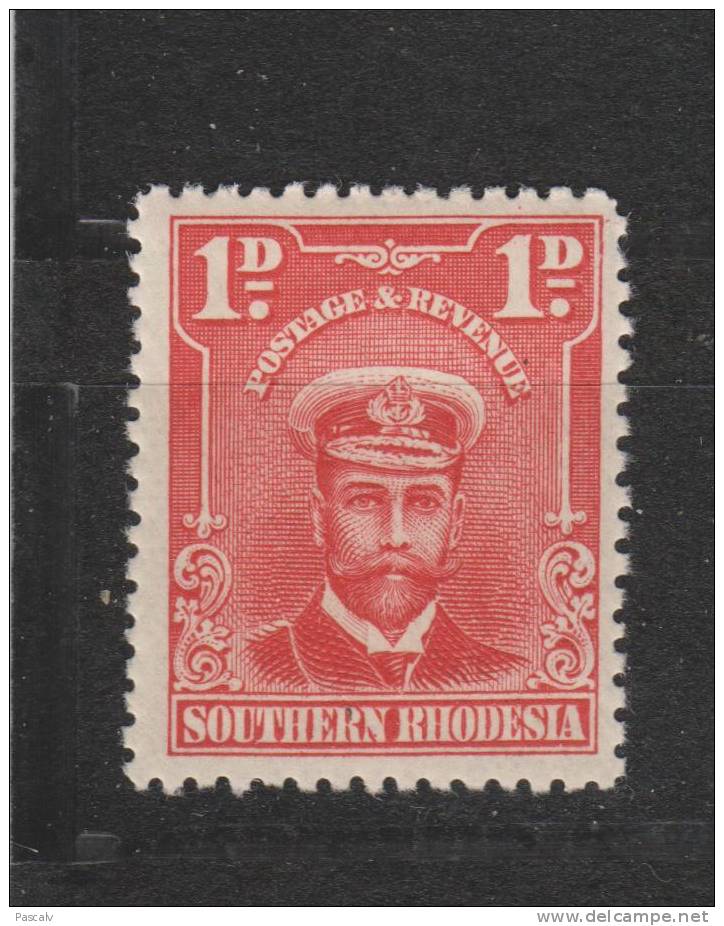 RHODESIE DU SUD Yvert 2 * Neuf Charnière MH - Southern Rhodesia (...-1964)