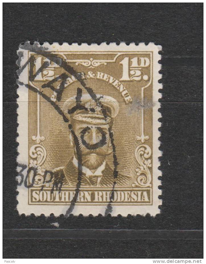 RHODESIE DU SUD Yvert 3 Oblitéré - Southern Rhodesia (...-1964)