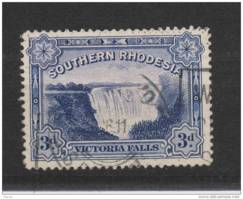 RHODESIE DU SUD Yvert 30 Oblitéré Dentelé 12 1/2 - Rhodesia Del Sud (...-1964)