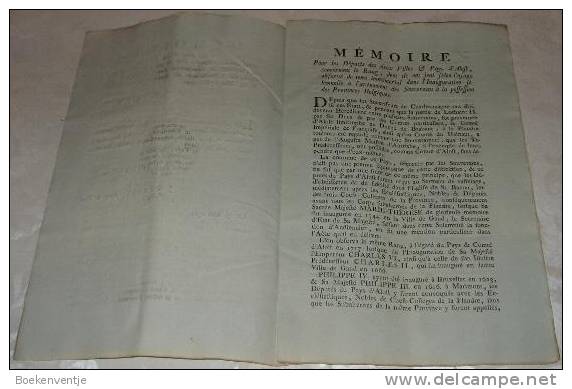 Aalst - Alost - L'Empereur Et Roi - Documentos Históricos