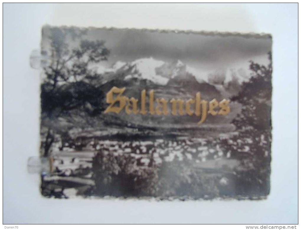 Collection 10 Mini Cartes Photo Souvenir Sallanches - Colecciones & Series