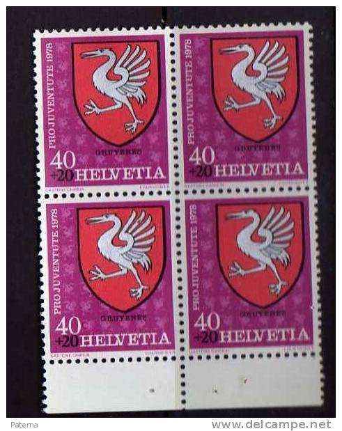 Suiza 1978 , Items De Blooklet, Sellos De Carnet - Unused Stamps