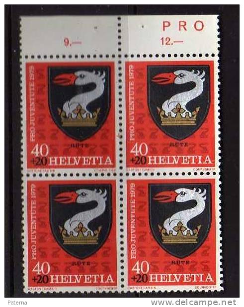 Suiza 1979 , Items De Blooklet, Sellos De Carnet - Ungebraucht