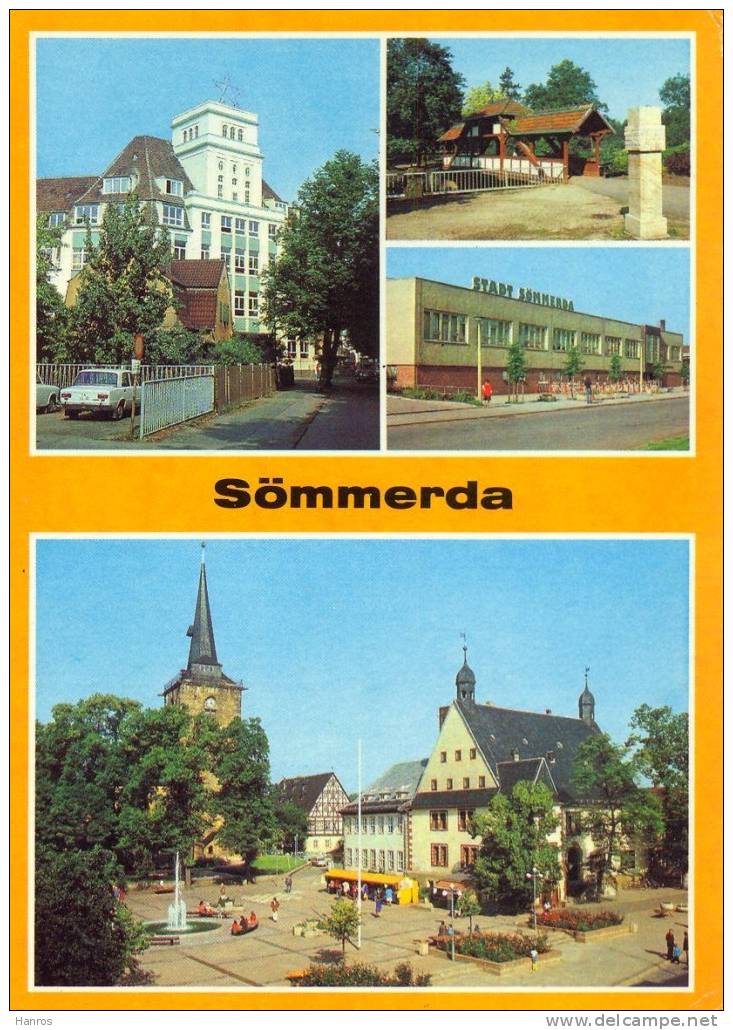 Ansichtskarte, Sömmerda - Soemmerda
