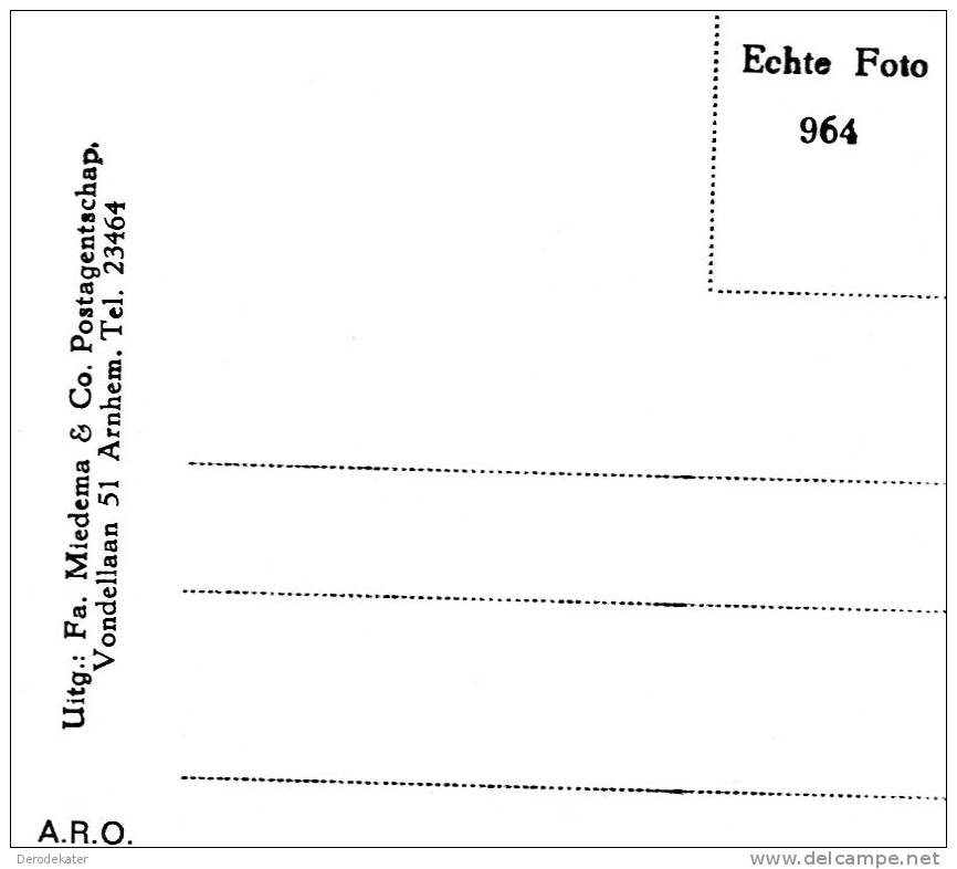 Paasberg Arnhem. Echte Foto 964. A.R.O. Miedema. Onbeschreven. Goed. - Arnhem
