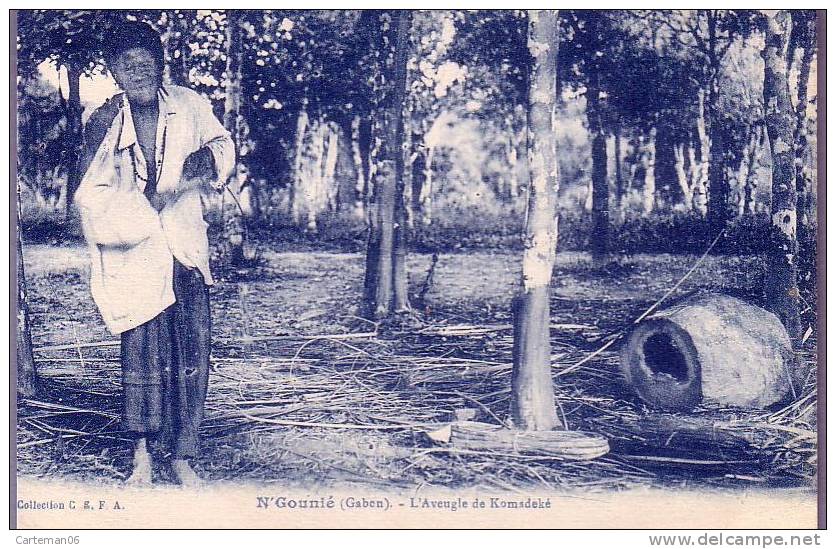 Gabon - N'Gounié - L'aveugle De Komadeké - Gabun