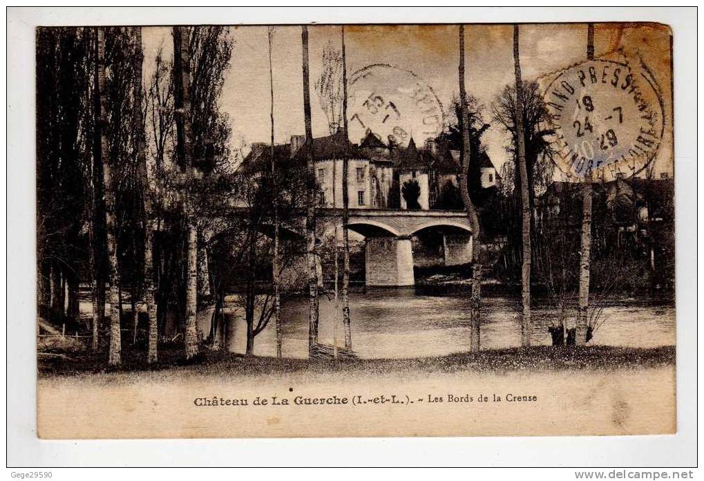 Indre & Loire ;37,,1929,," Chateau De La Guerche,la Creuse",,état ; Abimé,,,,voir Scans - Other & Unclassified