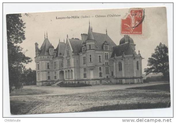 CHATEAU DE LUCAY LE MALE      /  36  " VUE GENERALE  "  CPA 9X14 - Sonstige & Ohne Zuordnung