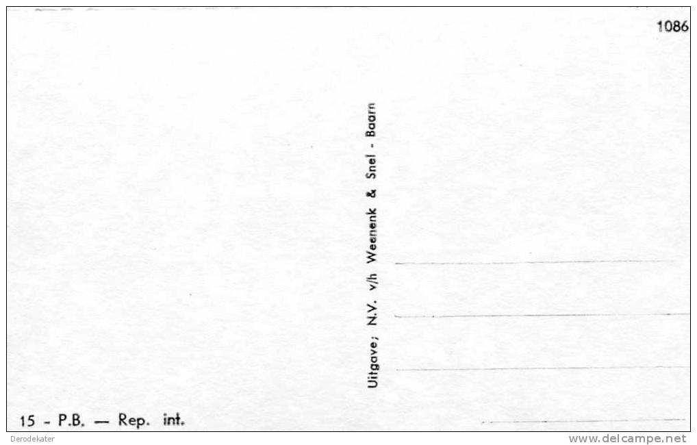 Baarn, Cantonspark.Weenenk & Snel.1086. 15-P.B.-Rep.int. Onbeschreven. - Baarn