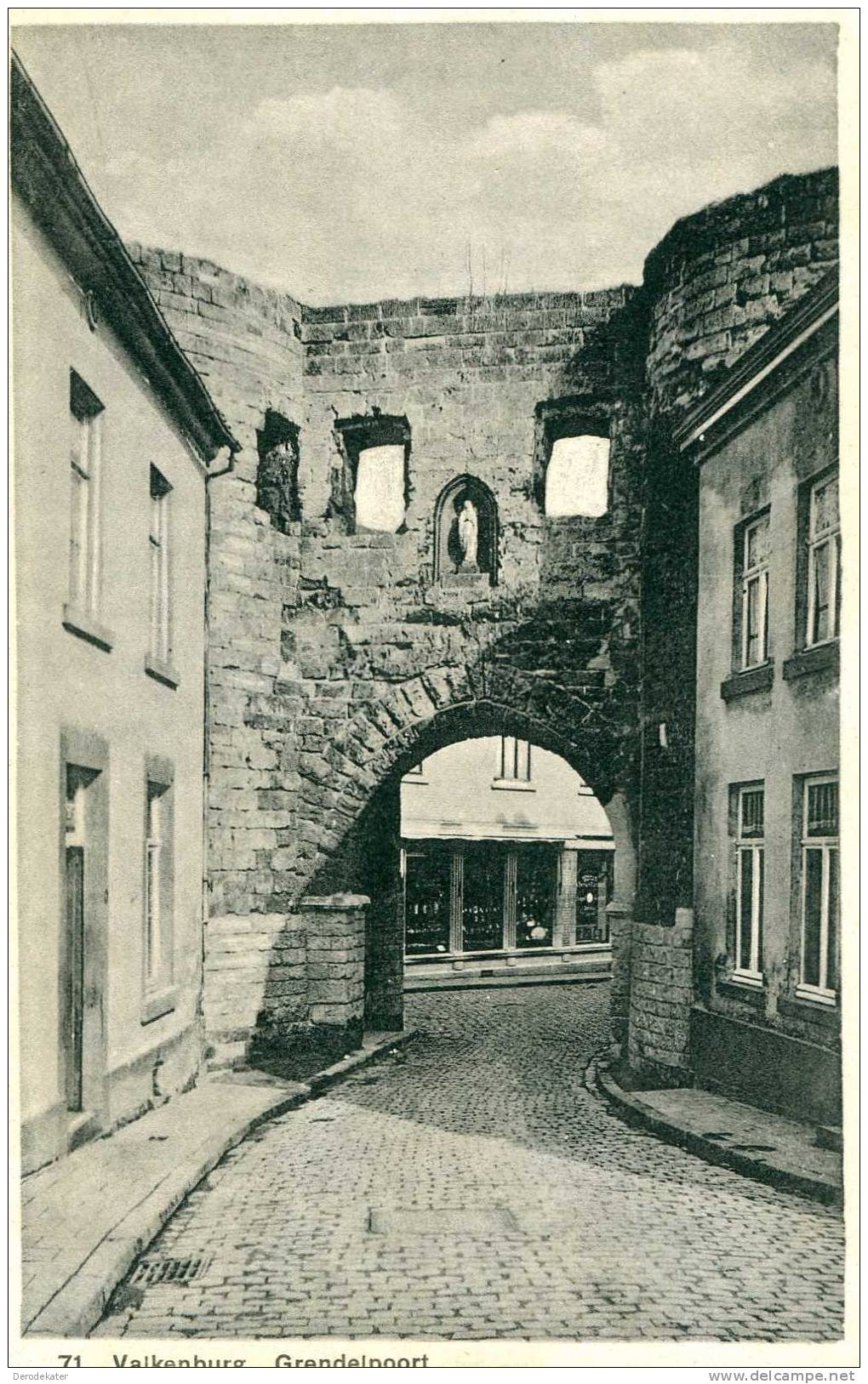 Valkenburg. Grendelpoort. 71.Crolla 2610. Onbeschreven. Goed. - Valkenburg