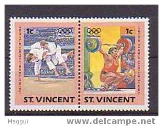 SAINT VINCENT   N° 766-67 **    Judo   Halterophilie - Pesistica