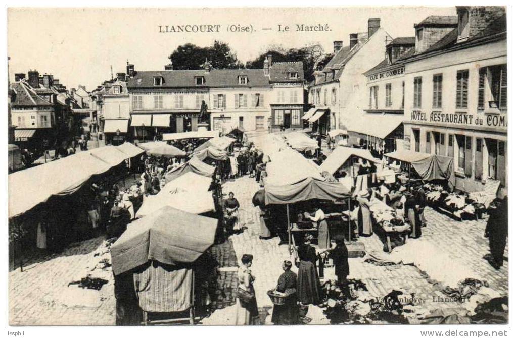 Liancourt (Oise) Le Marché - Liancourt