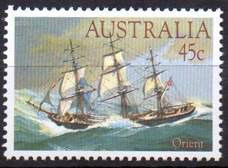 Australia 1984 Clipper Ships 45c Orient MNH - Mint Stamps