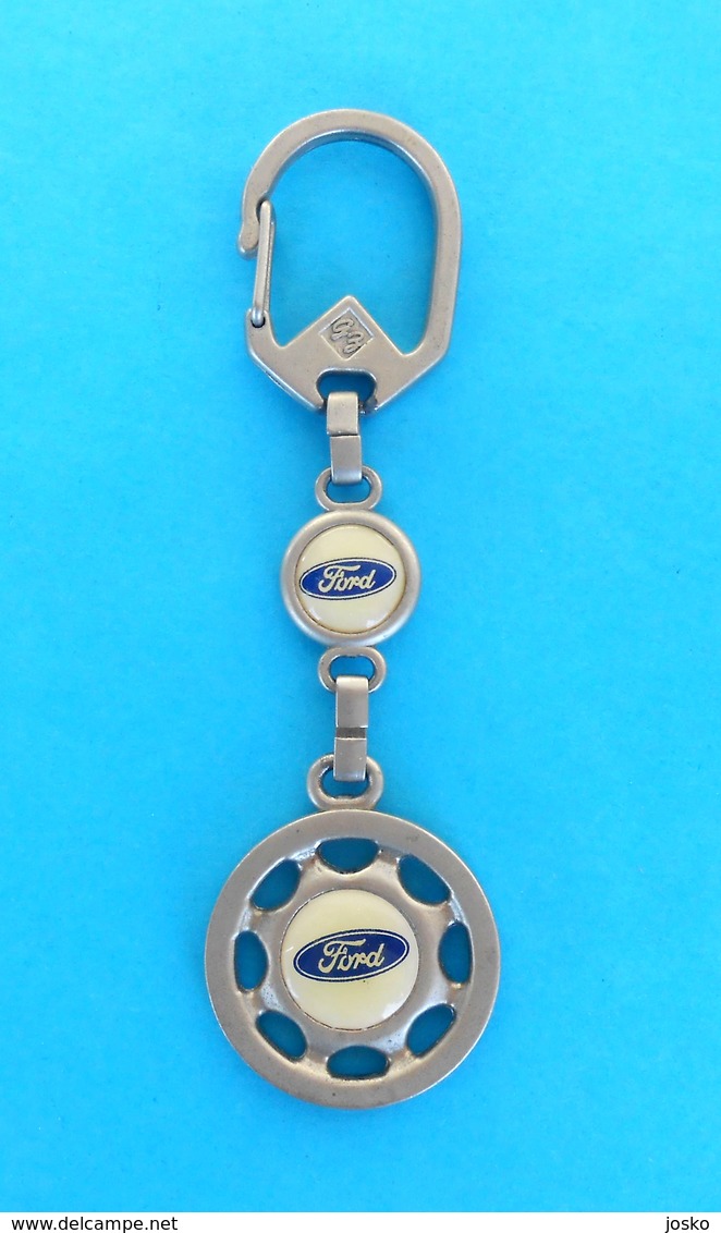 FORD - Old Keychain Key-ring Porte-clefs Porte Clef Cles Keyring Key Chain Schlüsselring Anello Portachiavi Llavero - Key-rings