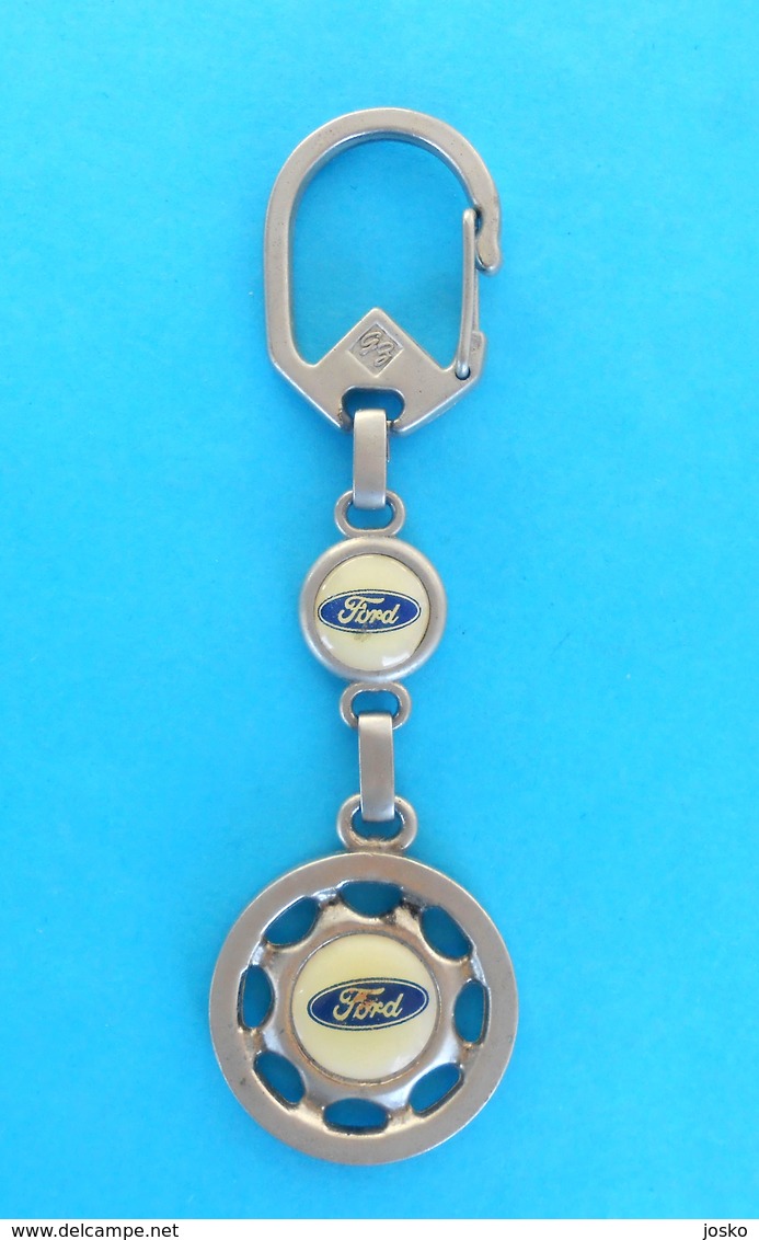 FORD - Old Keychain Key-ring Porte-clefs Porte Clef Cles Keyring Key Chain Schlüsselring Anello Portachiavi Llavero - Key-rings