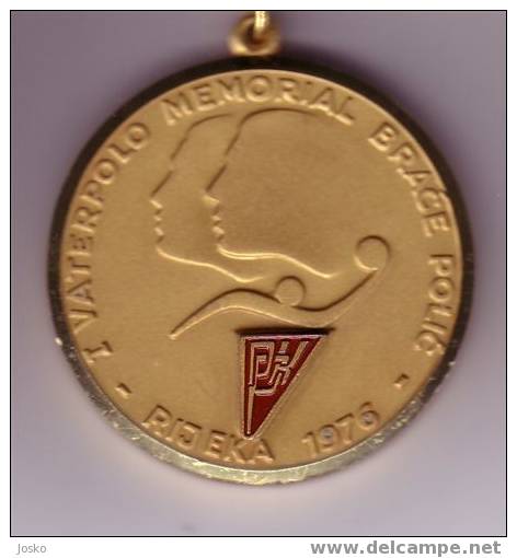 WATERPOLO - Rijeka 1976. Gold Medal ( Croatia ) Water-polo  Wasserball Water Polo Pallanuoto Polo Acuático - Other & Unclassified