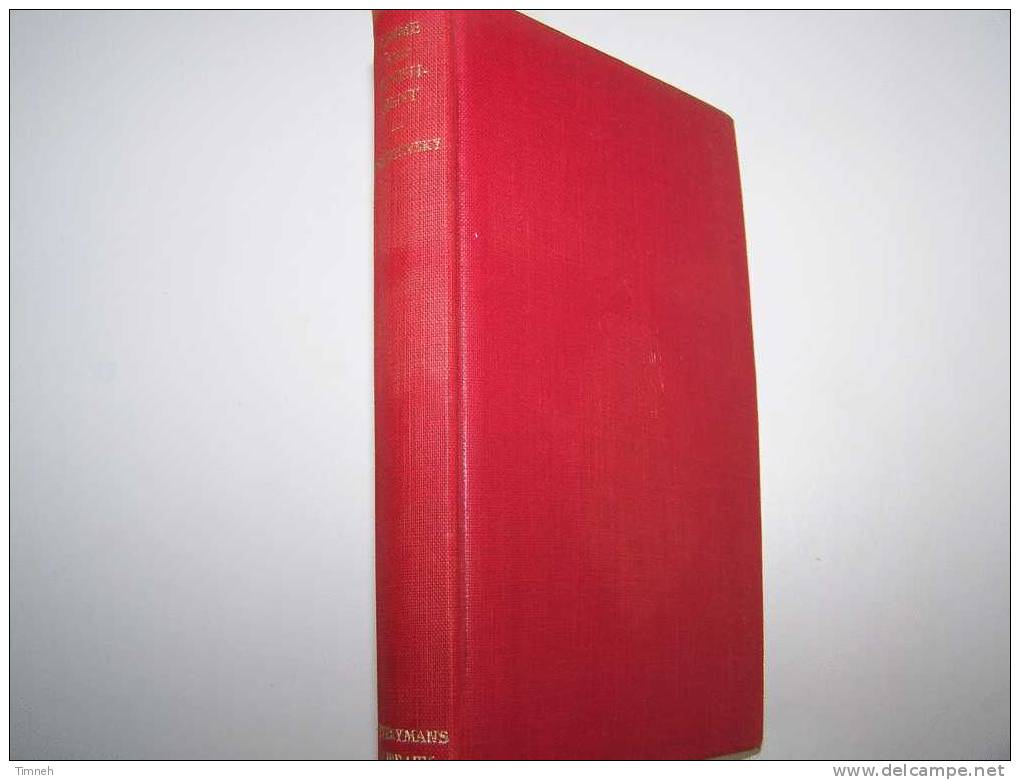 Crime And Punishment De Dostoevsky 1945-everyman's Library Edited By Ernest Rhys N°501 - Autres & Non Classés