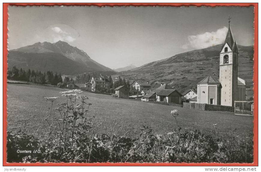 C091, Conters I/ 0, 24710 , Circulée  1940 - Conters Im Prättigau