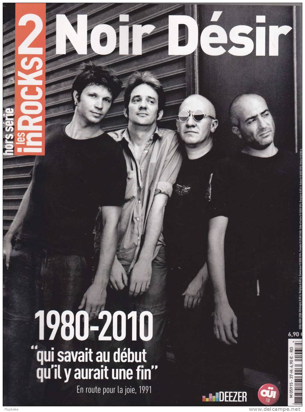 Les Inrockuptibles 2 Hs 37 Décembre 2010 Noir Désir 1980-2010 Qui Savait Au Début Qu´il Y Aurait Une Fin... - Muziek