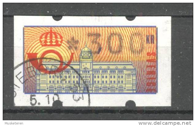 Sweden 1992 Mi. 2   300.00 Kr. ATM Automatmarke SCARCE !! - Autres & Non Classés