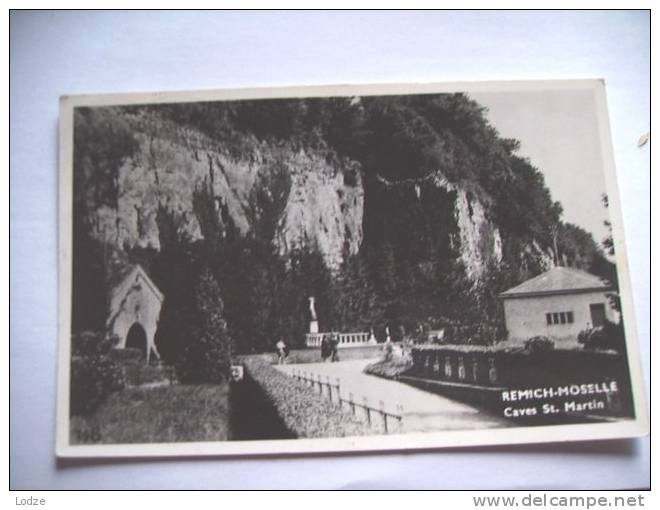 Luxemburg Luxembourg Letzeburg Remich Moselle Caves St Martin - Remich