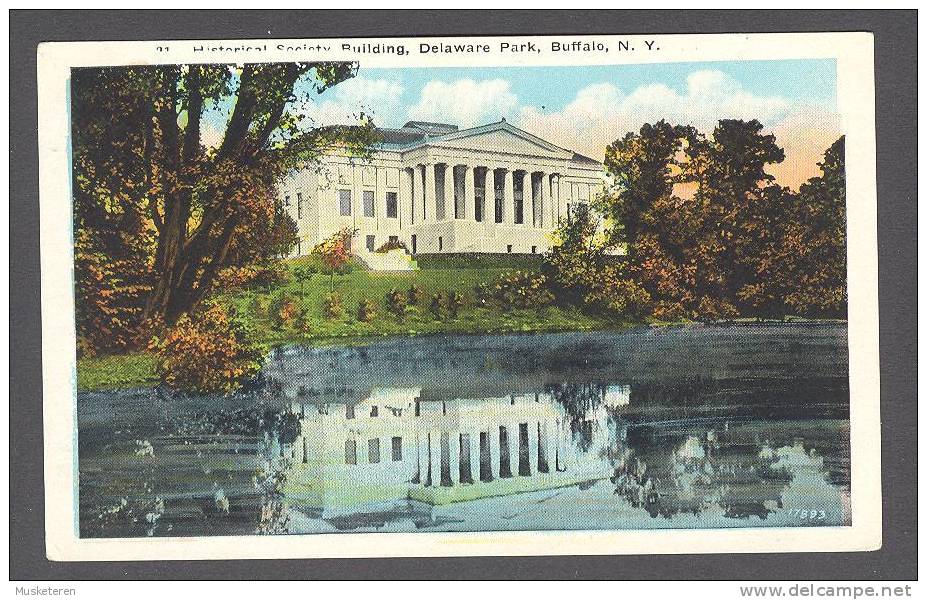 United States NY - Historical Society Building, Delaware Park, Buffalo, New York - Buffalo
